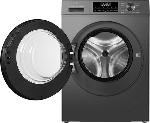 Teknix TK3W814XS - Silver 8KG Washing Machine - 1400 RPM - A energy