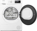 Teknix TKHP9HW - White 9KG Heat Pump Condenser Dryer - E energy - Display