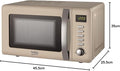 Beko MOC20200 800W 20 Litre Compact Retro Microwave