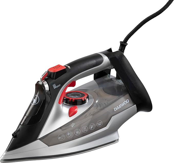 Daewoo SDA1591GE 3000W Power-Glide Steam Iron