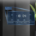 Teknix THSBS1791INBIX - Black American Fridge Freezer - Non-plumbed - E energy