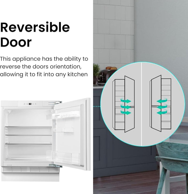 Teknix BITHUL4 - Built under Fridge - E energy - Display
