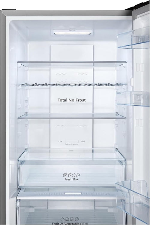 Teknix FFH1860X - Stainless steel Freestanding 60/40 Frost Free Fridge Freezer - E energy
