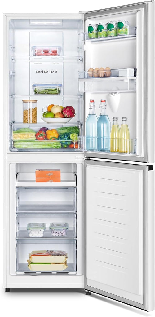 Teknix FFH1825WW/E - White Freestanding 50/50 Frost Free Fridge Freezer - E energy