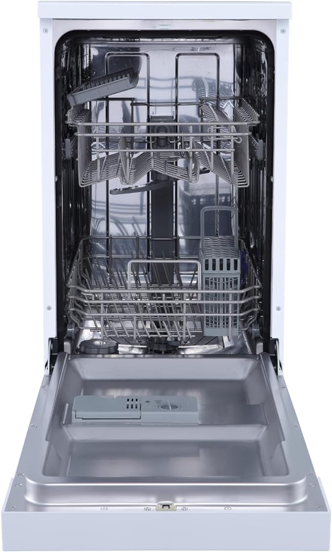 sia SFSD45W - White Freestanding Dishwasher - E energy - Display