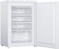 Teknix UC55F5W - White Undercounter Manual Defrost Freezer - Garage Safe - F energy- Display