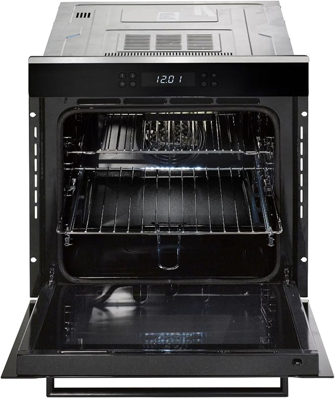 Teknix SCS63PX - Stainless steel Built in Electric Single Oven - Pyrolytic cleaning - A energy