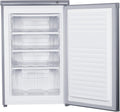 Teknix UC55F5S - Silver Undercounter Freezer - Garage Safe - 91 Litres - E Energy