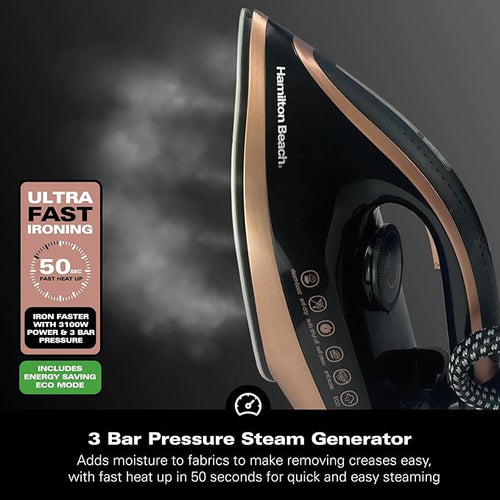 Hamilton Beach HB268SGBG - ProCare Steam Generator Iron