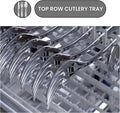 Teknix TFD616W - White Freestanding Dishwasher - E energy  **TOP CUTLERY RACK**