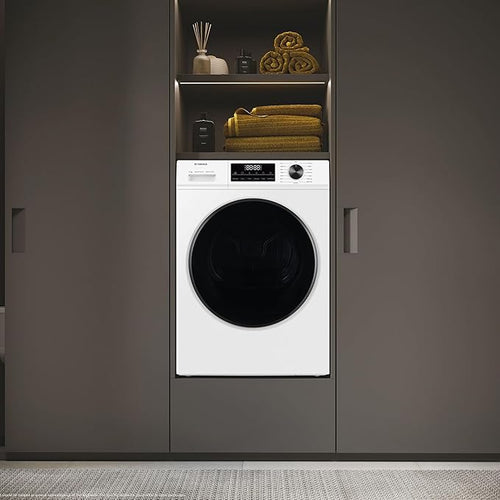 Teknix TK3HP10XW - White 10KG Heat Pump Tumble Dryer - E Energy Rating