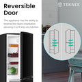Teknix STF1448B - Black Fridge Freezer - 144cm - E Energy Rating