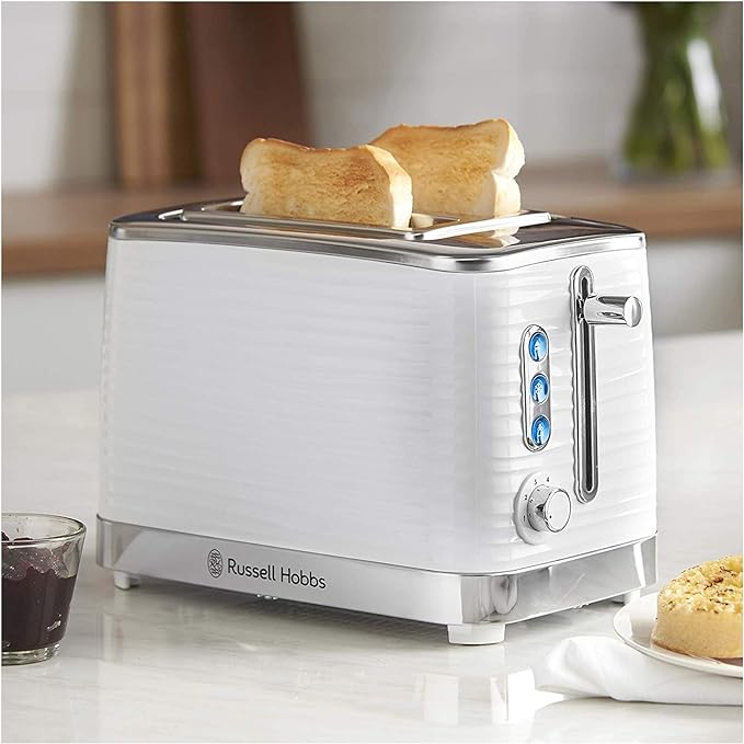 Russell Hobbs RH24370 - White Toaster