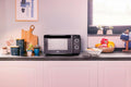 Beko MOC20100BFB - Black 20L Solo Microwave - 700W - Manual Controls