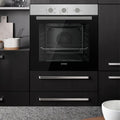 Teknix BITK263GSX - Stainless Steel 63L Gas Oven - Built-in-LPG convertible - A Energy Rating