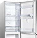 Hisense RB327N4WCE - Stainless Steel 50/50 Fridge Freezer - 256L Capacity - E Energy Rating