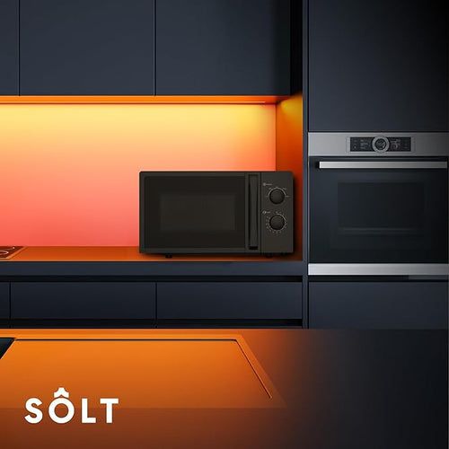Solt SMW20BX - Black 20L Microwave - 5 Power Levels - Display