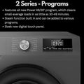 Teknix TK2W814HS - Titanium 8KG Washing Machine - 1400 RPM - A energy - Display