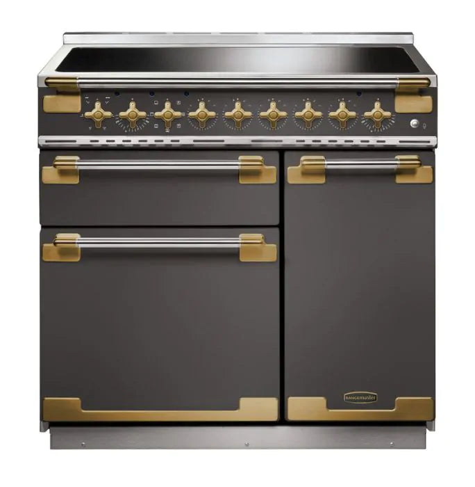 Rangemaster ELS90EISL/AB - Slate 90cm Range Cooker - Induction - A Energy