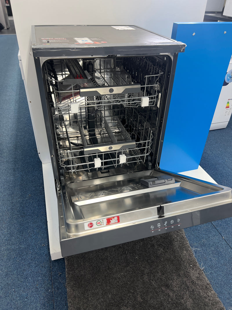 Hoover HF 4C7L0A-80 - Antracite 14 Place Dishwasher - Freestanding - Energy Class C - Unboxed