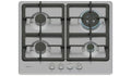Neff T26GKH8N0 - Stainless Steel Gas Hob - 4 Zones with Wok Burner