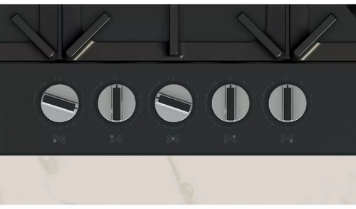 Neff T27CIQ8S0 - Black Gas Hob - 75cm - 5 Cooking Zones