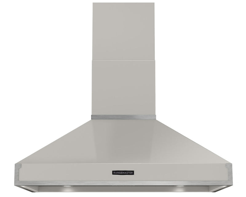 Rangemaster RPREHD100PIVY/CM1 100cm Prestige Cooker Hood - Ivory with Chrome Trim