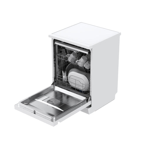 Midea MDWEF1433D(W)-WG-UK - White 14 Place Freestanding Dishwasher - 60cm - C Rated