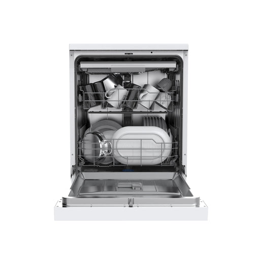 Midea MDWEF1433D(W)-WG-UK - White 14 Place Freestanding Dishwasher - 60cm - C Rated