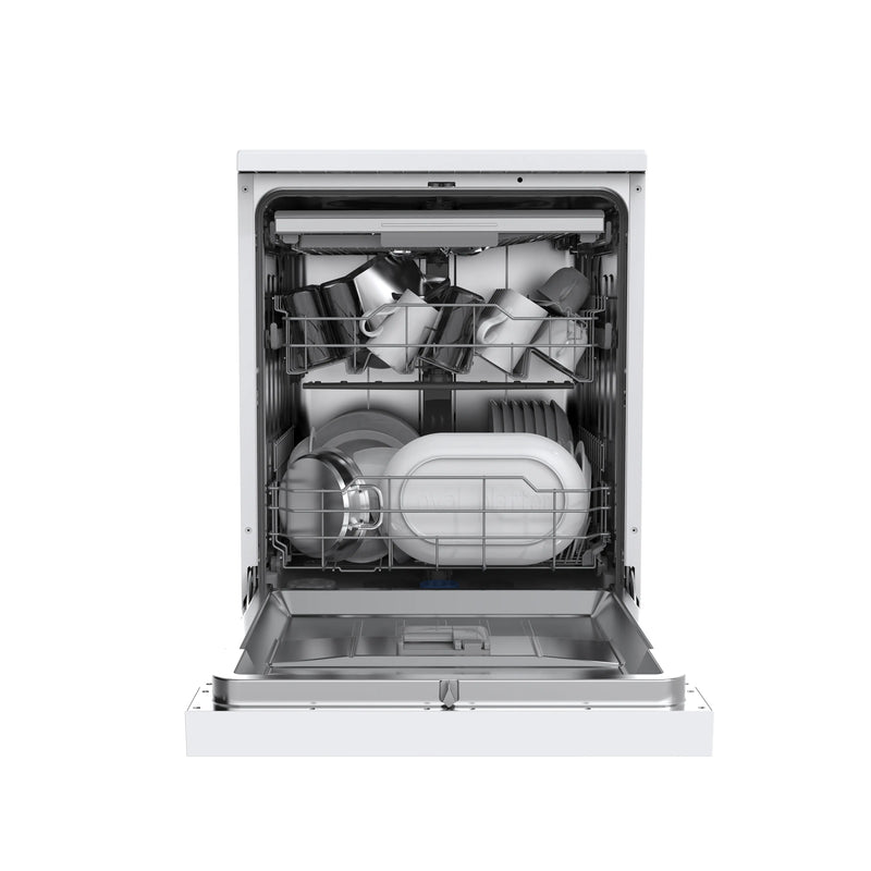Midea MDWEF1433D(W)-WG-UK - White 14 Place Freestanding Dishwasher - 60cm - C Rated