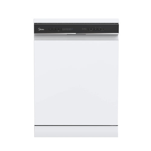 Midea MDWEF1433D(W)-WG-UK - White 14 Place Freestanding Dishwasher - 60cm - C Rated