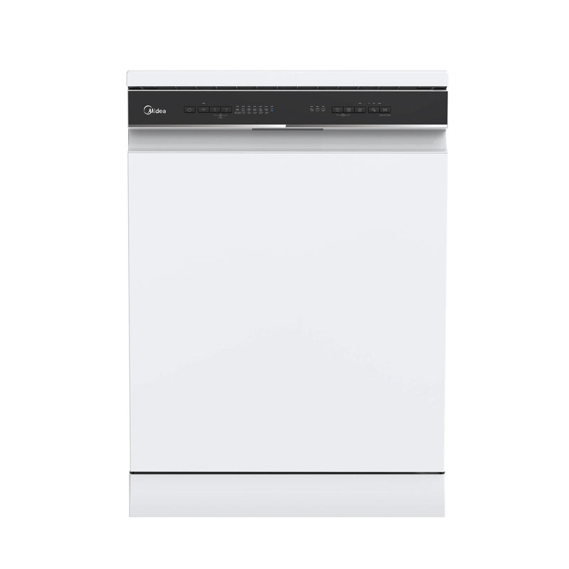 Midea MDWEF1433D(W)-WG-UK - White 14 Place Freestanding Dishwasher - 60cm - C Rated