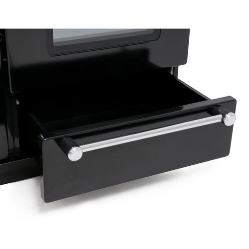 Rangemaster Kitchener KCH110DFFCR/C - Cream/Chrome 110cm Dual Fuel Range Cooker - A Rated