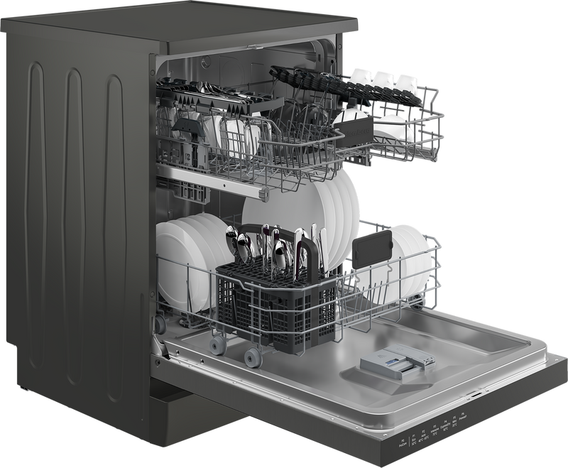Blomberg LDF42320 - Graphite 14 Place Setting Dishwasher - 46dB - D Energy