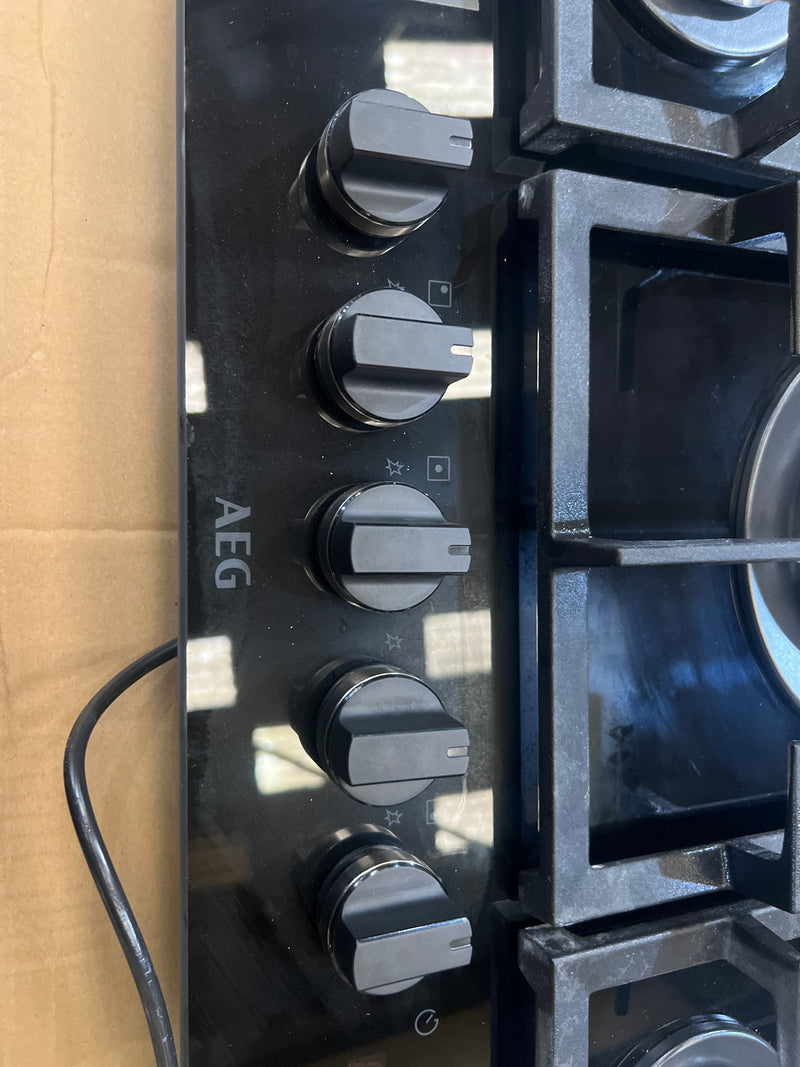 AEG HKB75450NB - 5 Zone Gas Hob - Unboxed