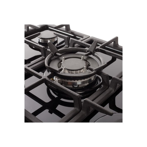 Amica AGVH7300BL - Gas on Glass 5 Zone Gas Hob