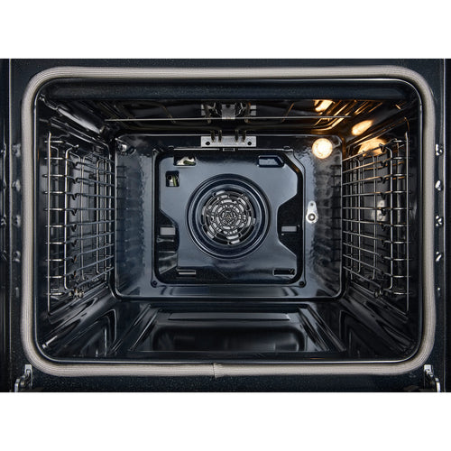 Midea MBO65P90E3-BK - Black 71L Built-in Single Oven - Pyrolytic Cleaning - A+ Energy