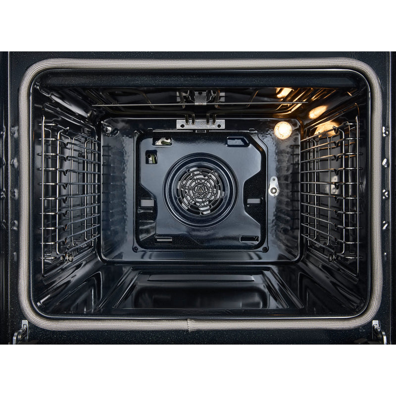 Midea MBO65P90E3-BK - Black 71L Built-in Single Oven - Pyrolytic Cleaning - A+ Energy