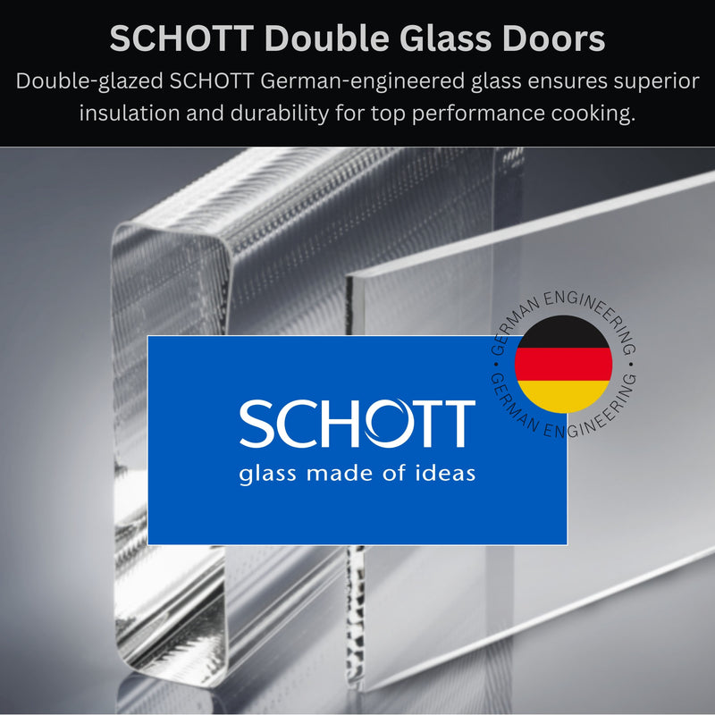 Teknix BITK264GSX - Stainless Steel Single Oven - Gas - 69L - A Energy