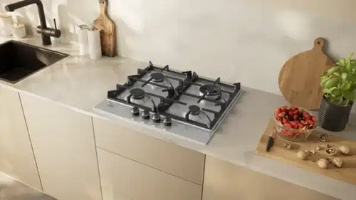 Neff T26CIH8N0 - Stainless Steel 60cm Gas Hob - 4 Burners