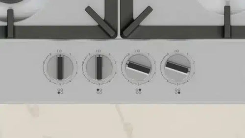 Neff T26CIH8N0 - Stainless Steel 60cm Gas Hob - 4 Burners