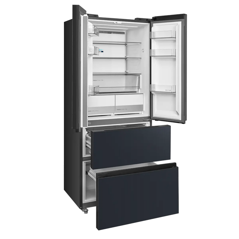 Midea MDRF600BIE70 - Inox American Fridge Freezer - 435L - E Energy