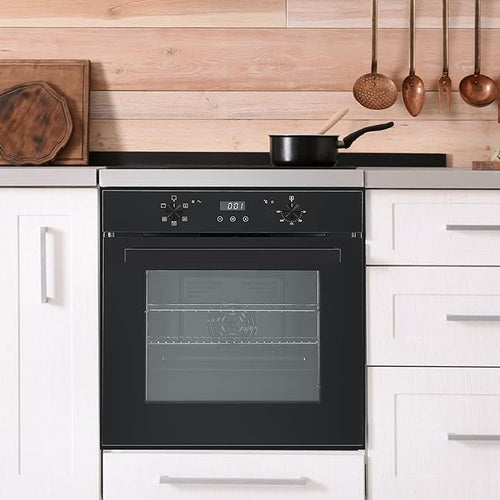 Teknix  BITK264ESB - Black Single Oven - 70L Capacity - A Energy Rating