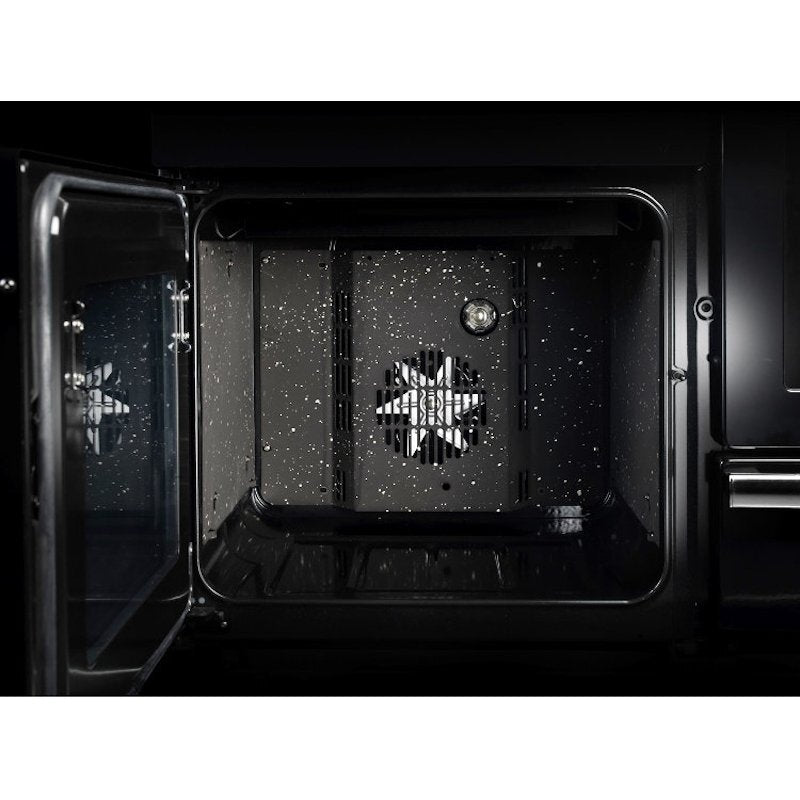 Rangemaster Classic Deluxe CDL110ECCR/B - Cream/Brass 110cm Range Cooker - Ceramic - A Energy Rated