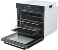 Teknix  BITK264ESB - Black Single Oven - 70L Capacity - A Energy Rating