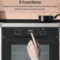 Teknix  BITK264ESB - Black Single Oven - 70L Capacity - A Energy Rating