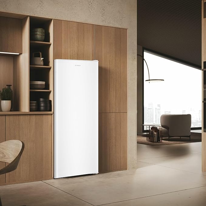 Teknix TSFG1385W - White 161L Freezer - Smart Frost - E Rated - Display