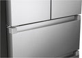 Teknix THFD17870X - Silver Freestanding American Frost Free Fridge Freezer - E energy