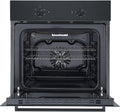 Teknix BITK263ESB - Black 55L Single Oven - Slim Depth - A Energy