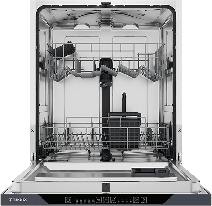 Teknix TXBD600 - White Full Size Dishwasher - 13 Place Settings